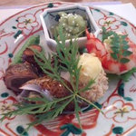 あめ婦 - 八寸取り分けて