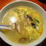 七輪焼肉 安安 - 玉子スープ(320円）