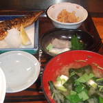 多賀山 - 焼き魚定食950円