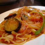 トマトの生パスタ