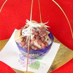 Kurashiki Taishuu Kappou Sennari - 飯蛸の小豆煮（瀬戸内のいいだこ）530円