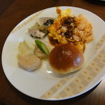 インペリアルバイキング サール - イトヨリ＆舌平目マッシュポテト添え＆デミグラソースのオムライス