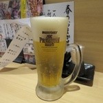 海鮮処 とも吉 - 生ビール ２杯目