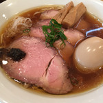 Japanese Soba Noodles 蔦 - 焼豚味玉醤油そば〜黒トリュフの香り〜1250円