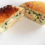 BARU竹末 - ベーコン＆海老 クリームソース(250円)