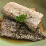 うを徳 - 太刀魚の煮付け（アップ）