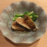 うを徳 - 鹿児島 鰆 藁焼き + 伊豆 花わさび