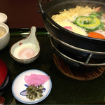 美々卯 - 湊鍋うどんセット