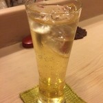 うを徳 - 自家製梅酒炭酸割