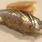 うを徳 - 東京 鰯（握り）