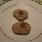 白レバーのカナッペ風（自分）