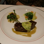 おはらス・レストラン - 比婆牛いちぼ肉のステーキ（妻）