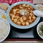 Chuukashusaitouka - 麻婆豆腐定食 780円