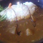 中車水車小屋 - 牛筋と大根のカレー