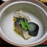 Tsukasaya Ryokan - 上品なお味の煮もの。みがきニシンの下ごしらえが圧巻。
                      