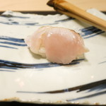 銀座 よし澤 - 凌ぎ　ノドグロ炙りの握り