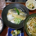 お多福 - さばみそ定食（980円）