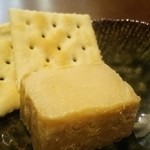 Teuchi Soba Makado - 豆腐の味噌漬け