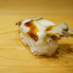 石山寿司 - アワビ