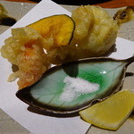 ラビスタ阿寒川 - タラバガニと鱈の白子の天ぷら
      