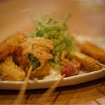 ひょっと子 - サービス串カツセット