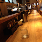 中華soba いそべ - カウンター