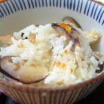 伯蕎庵 しばた - 2016年4月　炊き込みご飯