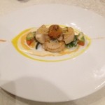 シャトー　ラ・パルム・ドール - 市場からの鮮魚料理　ホタテ