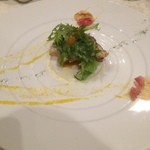 シャトー　ラ・パルム・ドール - ブリのグリエと大根のアンサンブル