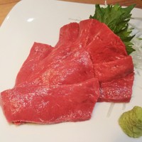 焼肉ホルモン 稲田 - 特撰ハツのお刺身