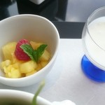リストランテ ラ・リサータ - ヨーグルトと果物