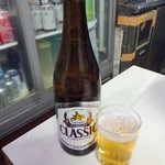 馬場ホルモン - サッポロクラシック瓶