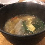焼肉 近江牛肉店 - 白スープ（ハーフサイズ）