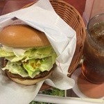 モスバーガー - クリームチーズテリヤキバーガー