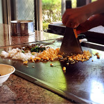 鉄板焼ステーキ 一ッ葉ミヤチク - 2016.3