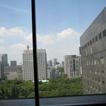 個室から見える景色