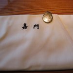 ナプキンもいちいちおしゃれ。