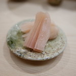 日本橋蛎殻町 すぎた - ガリ