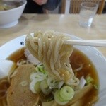 マルミ・サンライズ食堂 - 太麺をチョイス