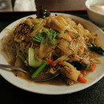 中華料理 厚工坊 - 五目あんかけそば（大盛り）