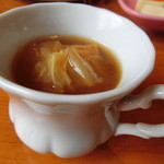 Sanroyaru - コーヒーカップde味噌汁どうぞ