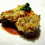 イタリア料理 ピアット ノノ  - 仔羊のパン粉焼き