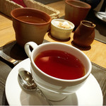 イタリア料理 ピアット ノノ  - 紅茶でフィニッシュ