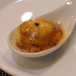 レンゲ - 黒トリュフのクレームブリュレ