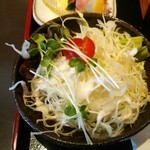 レストラン 牛石 - サラダもたっぷりです