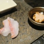 鮨ノ蔵 - ゆっくり火を通したキンキ