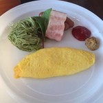 ラビスタ阿寒川 - 洋食膳のオムレツ
