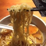 ラビスタ阿寒川 - 夜鳴きそば 麺はこんな感じ