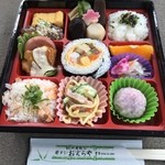 Sasa Sushi Ogura Ya - いろどり弁当これで860円は安いです。(^○^)