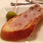 レストラン山崎 - 豚肉のリエットとオリーブ